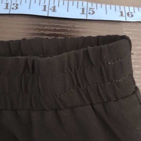 Jacob Black Chiffon Hi-Low Skirt L - Picture 3 of 7